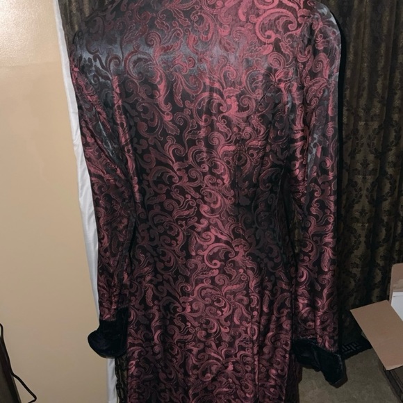 Dark Angel Brocade & Velvet Jacket Sz Medium Goth - Picture 4 of 5